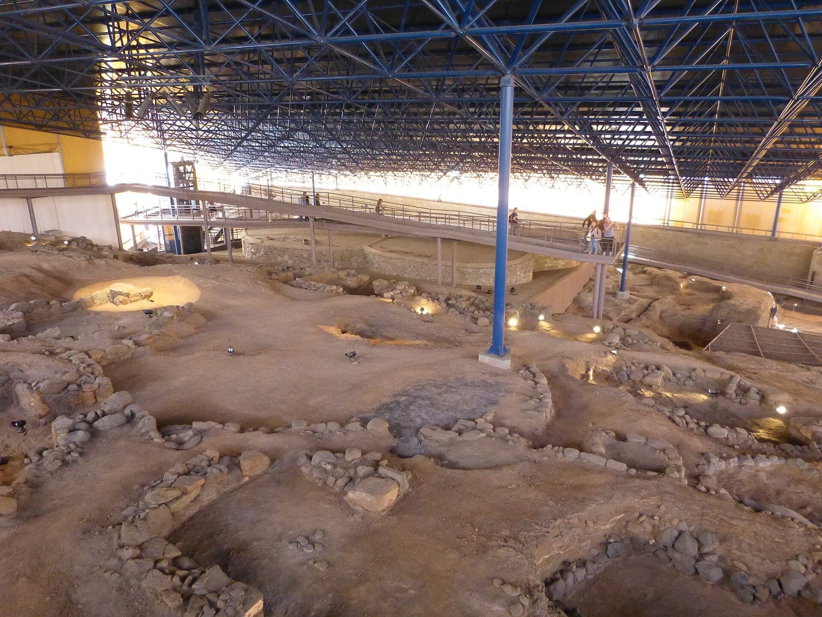Pre-Hispanic settlement excavated at the Cueva Pintada Archaeological Park in Gáldar
